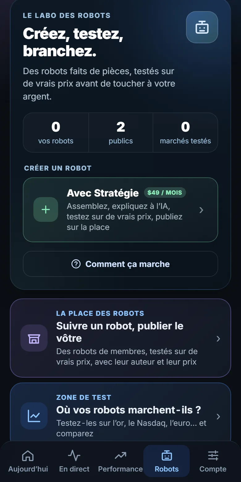 Le labo : les id&eacute;es que le robot teste la nuit